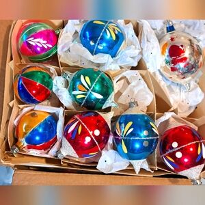Vintage christmas ornaments